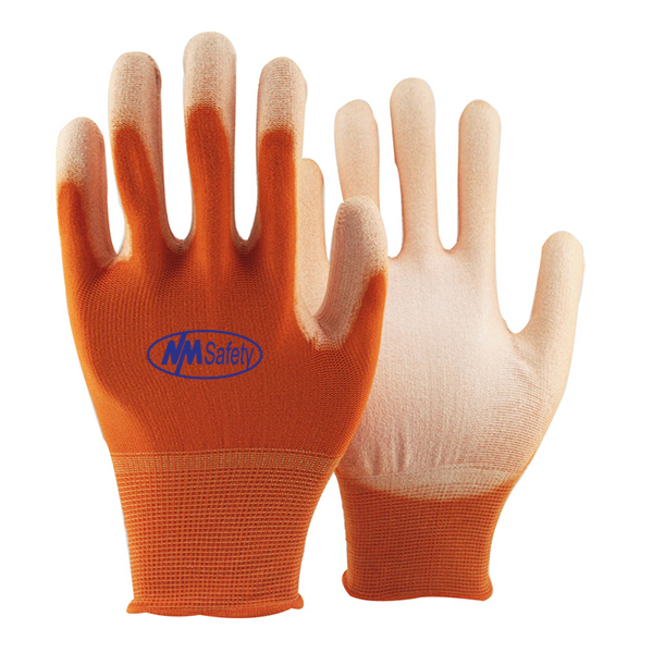 hy pu palm coated gloves metal