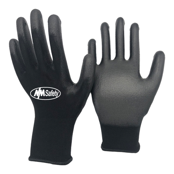 PIP PDGNYM Qualakote Polyurethane Palm Coated Nylon Gloves, Gray