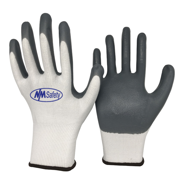 white-polyester-grey-smooth-nitrile-palm-coated-glove