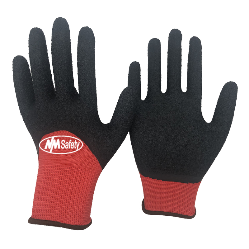 crinkle-latex-half-coated-glove