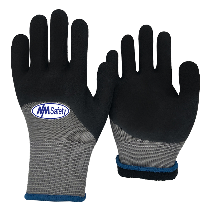 grey-red-foam-latex-half-coated-winter-work-glove