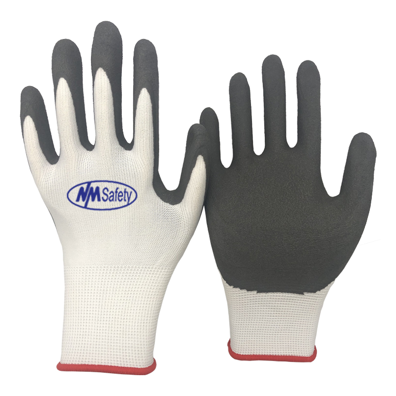 white-polyester-foam-latex-coated-gloves