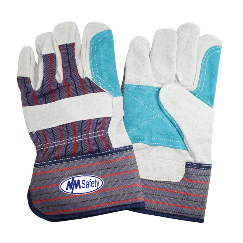 Cow split sale leather gloves