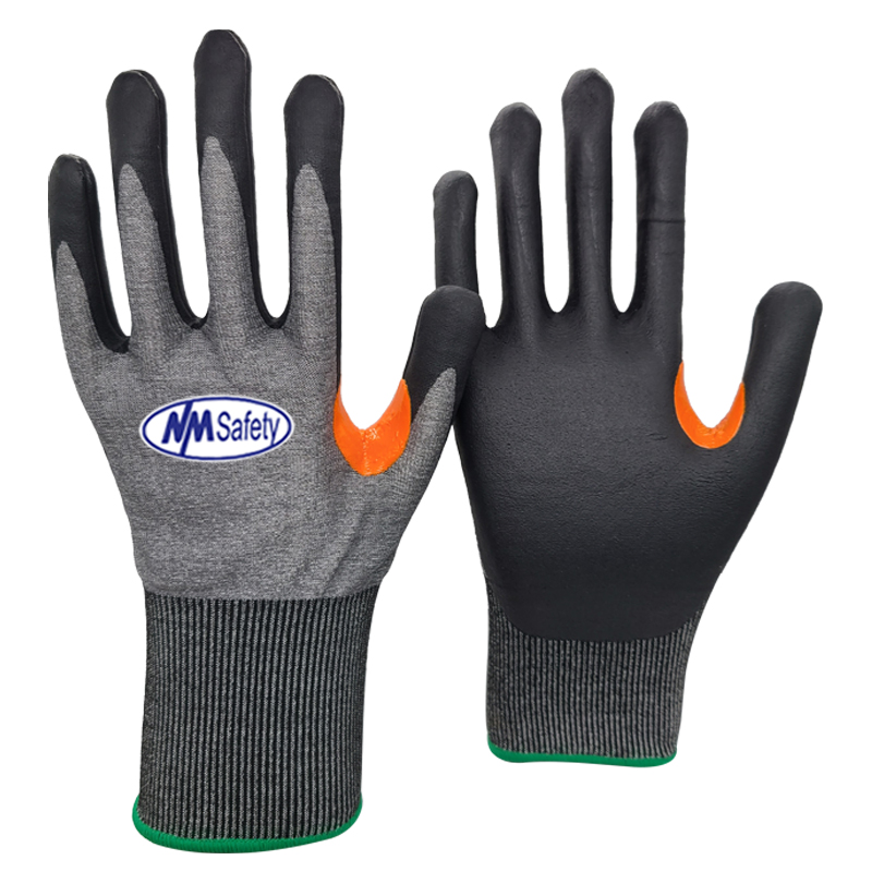 3 Pairs Nitrile Rubber Coated Work Gloves, Oil/Greasy Resistance Palm, And  Good Dexterity,Quality Liner,Mechanic Work Safety