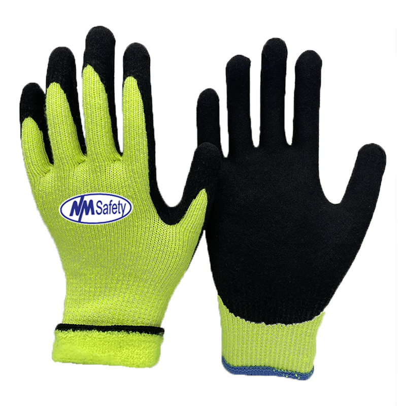 yellow-Thermal-Foam-latex-Coated-Cut-Resistant-Glove