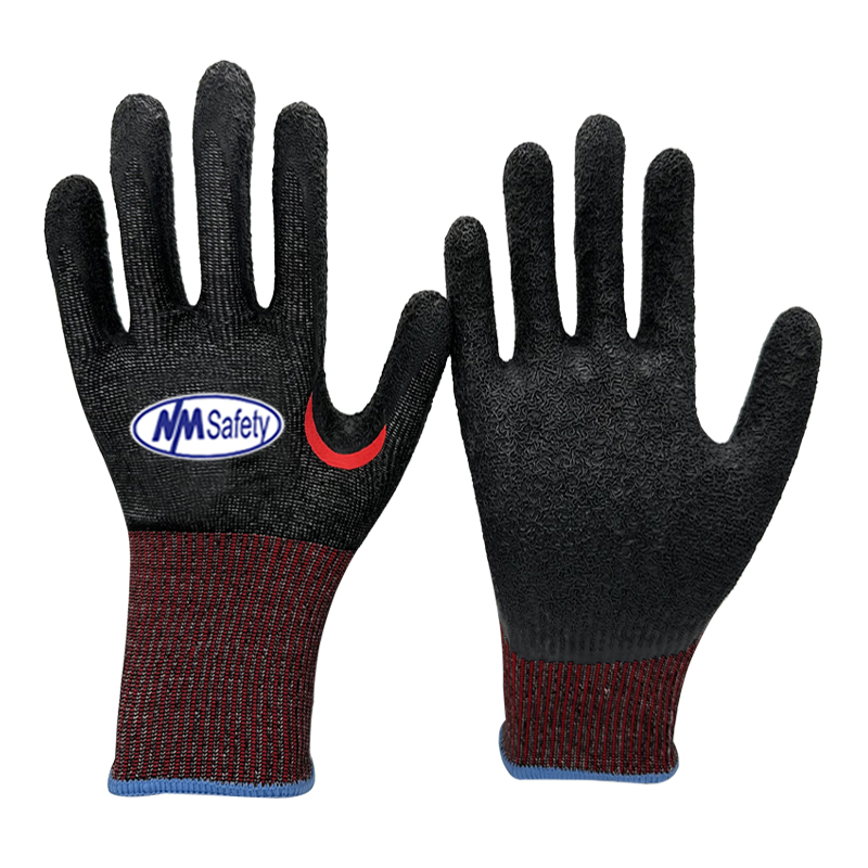 Cut-Resistant-A6-F-Crinkle-Latex-Coated-Glove