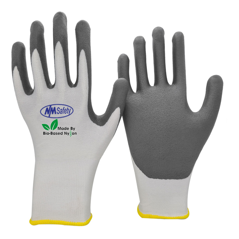 18-Gauge-Bio-based-fiber-knitted-liner-with-microfoam-nitrile-coating-glove